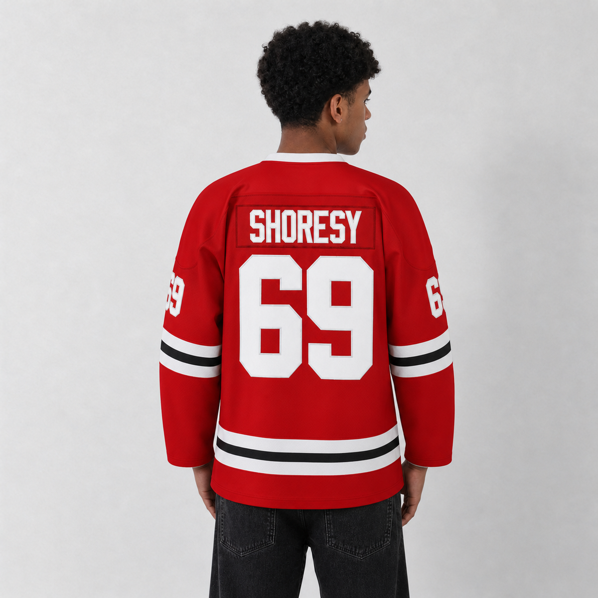 Shoresy Letterkenny Irish Red Hockey Jersey – Custom Name and Number