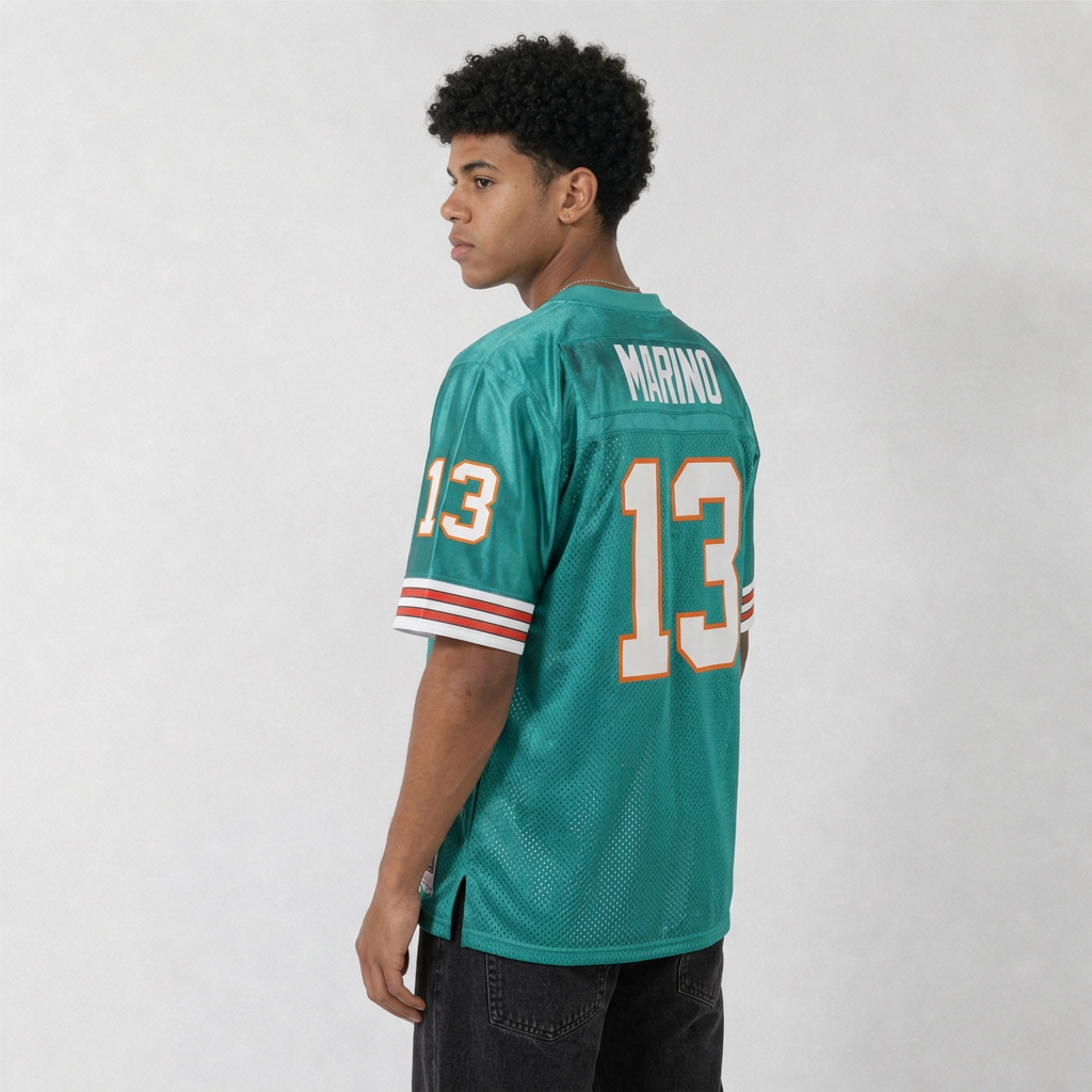 Dan Marino Football Jersey – Custom Name and Number