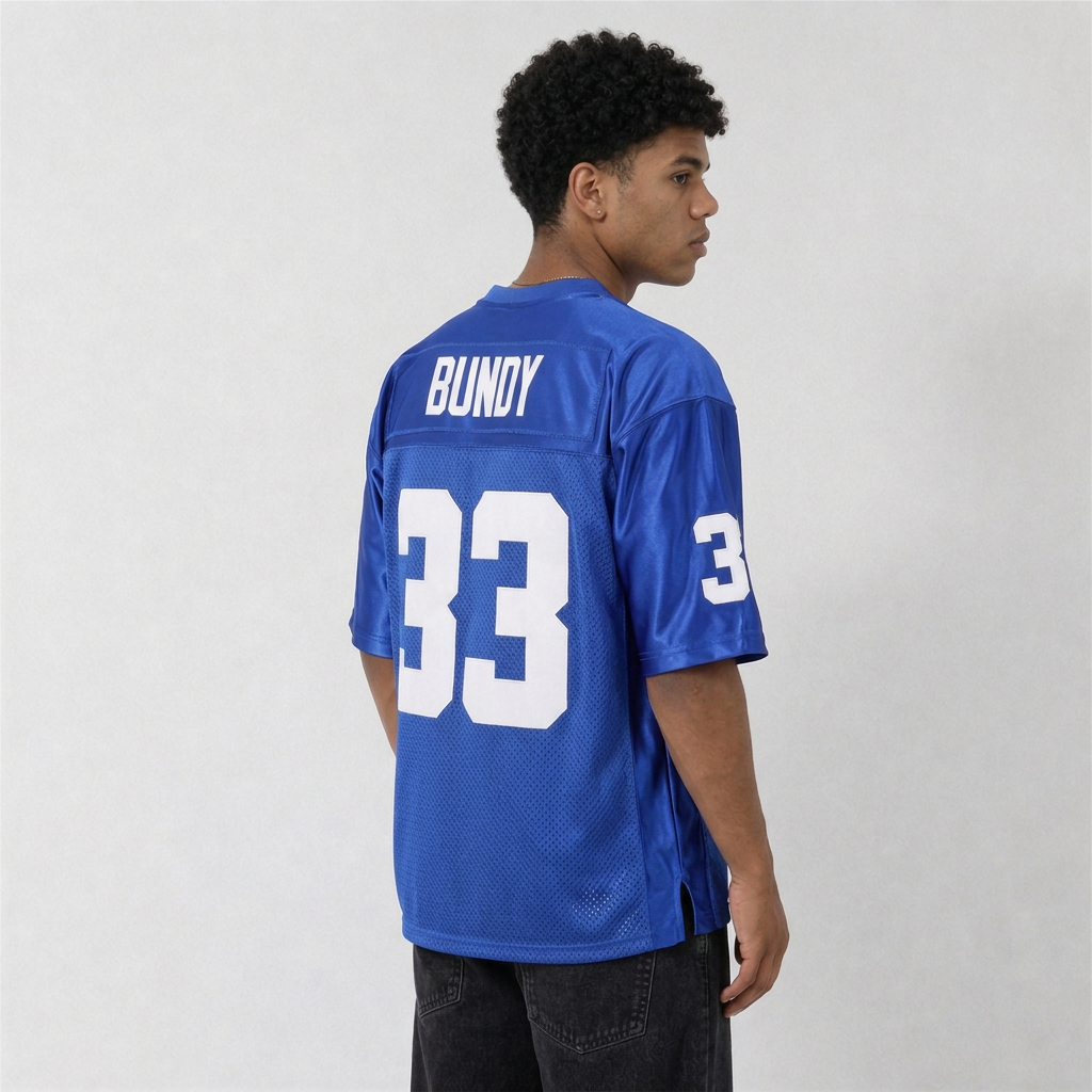 Al Bundy Blue Football Jersey – Custom Name and Number