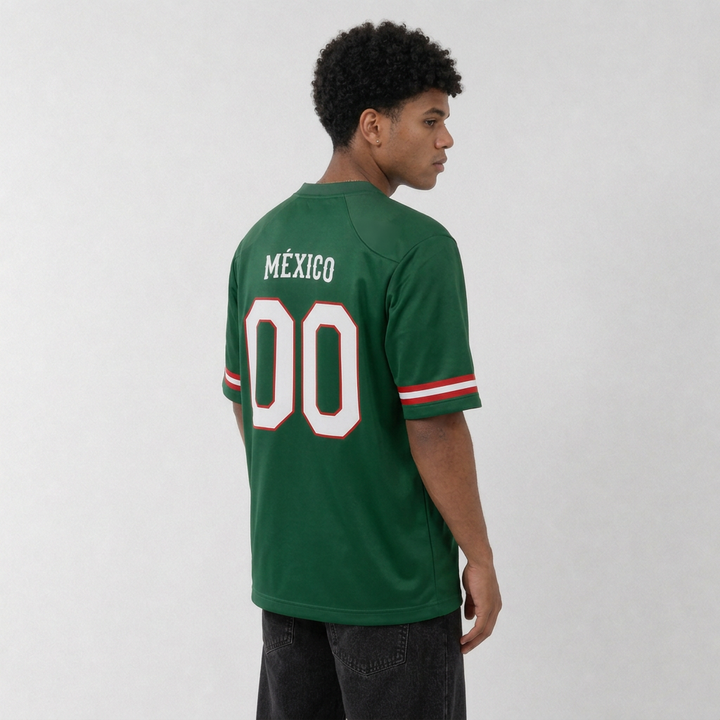 Mexico Green Football Jersey – Custom Name and Number
