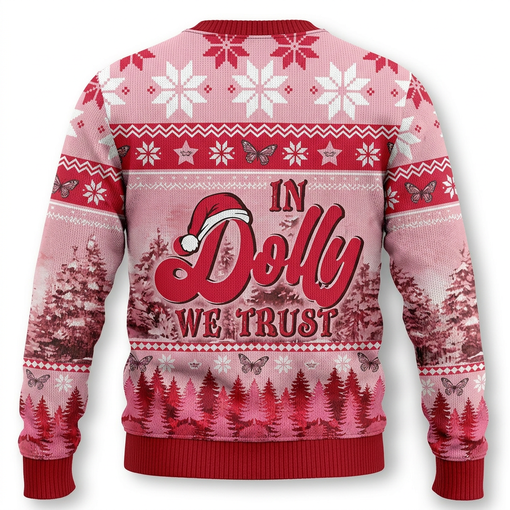 Dolly Parton Have A Holly Dolly Christmas Ugly Sweater Country Music Holiday Sweatshirt