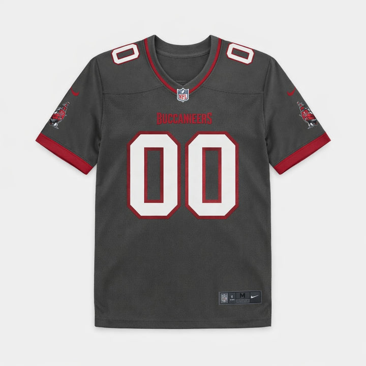Pewter Tampa Bay Football Jersey – Custom Name and Number