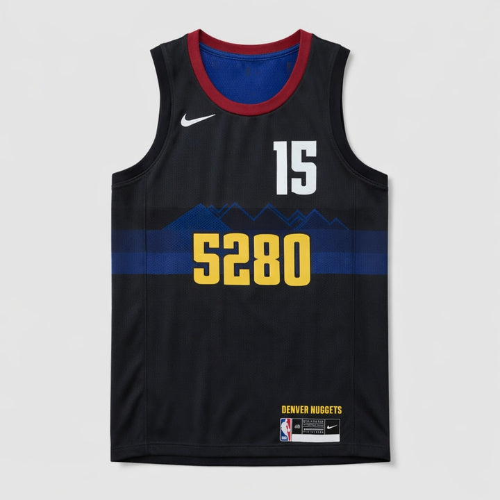 Jokić 15 Denver Nuggets Basketball Jersey