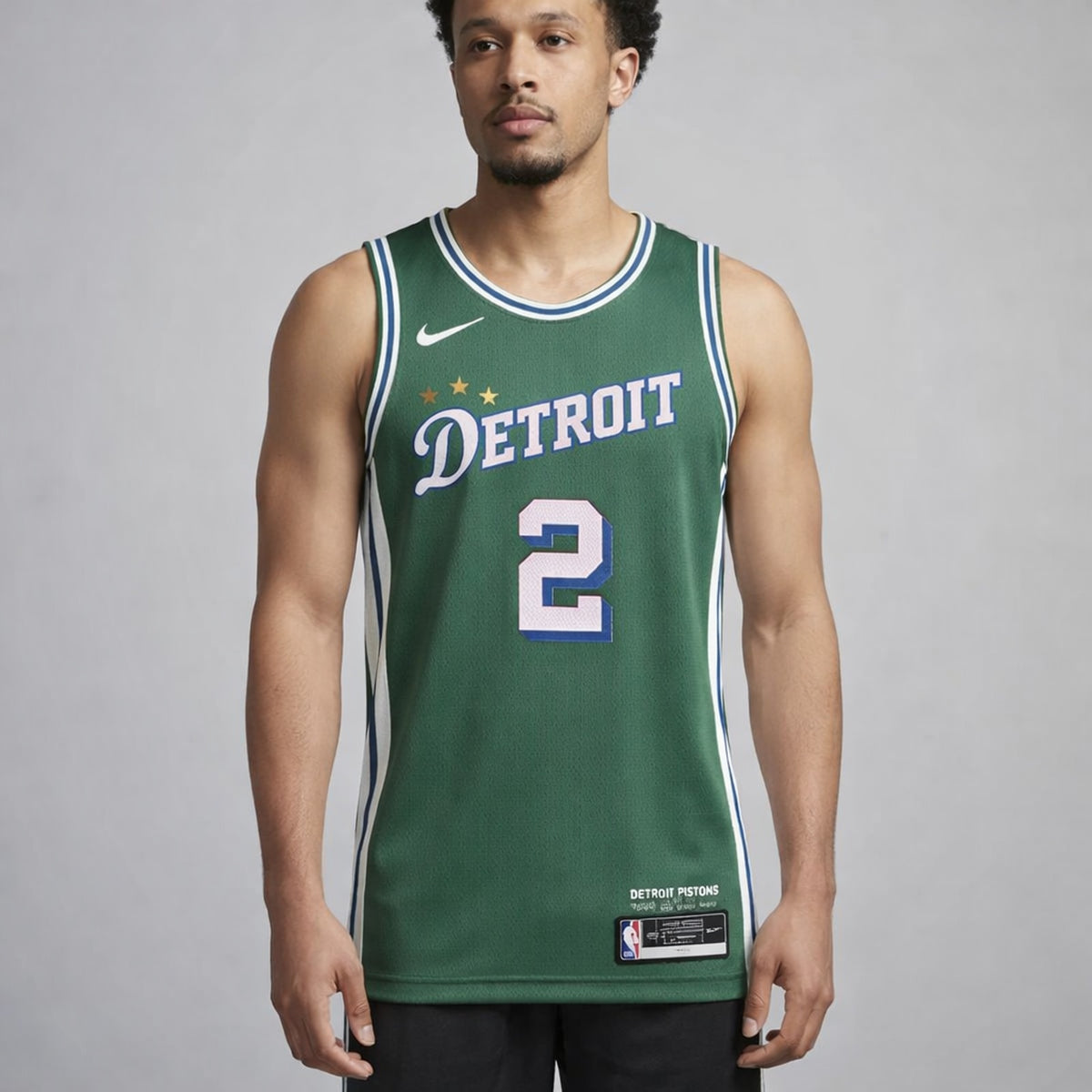 Cunningham 2 Detroit City Edition Basketball Jersey - 4