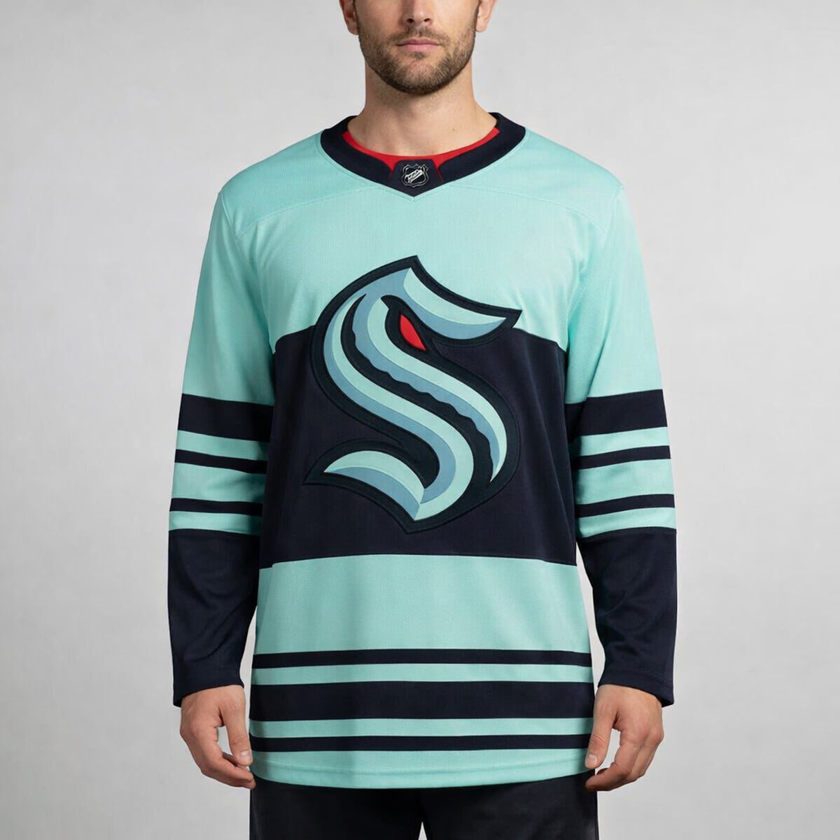 Seattle Kraken Reverse Retro Hockey Jersey - 4
