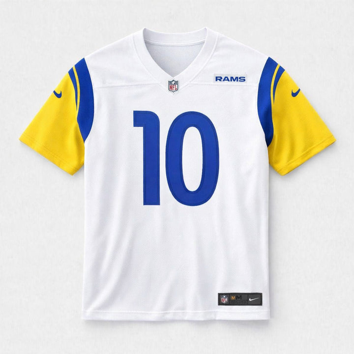 Kupp 10 Rams White Football Jersey