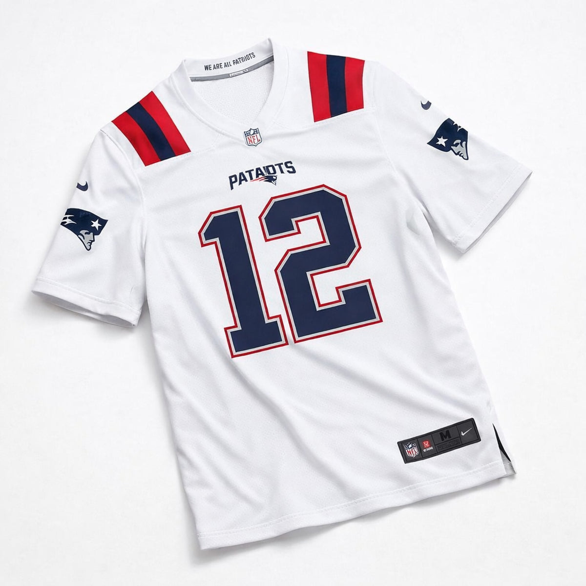 Brady 12 Patriots Football Jersey - 3