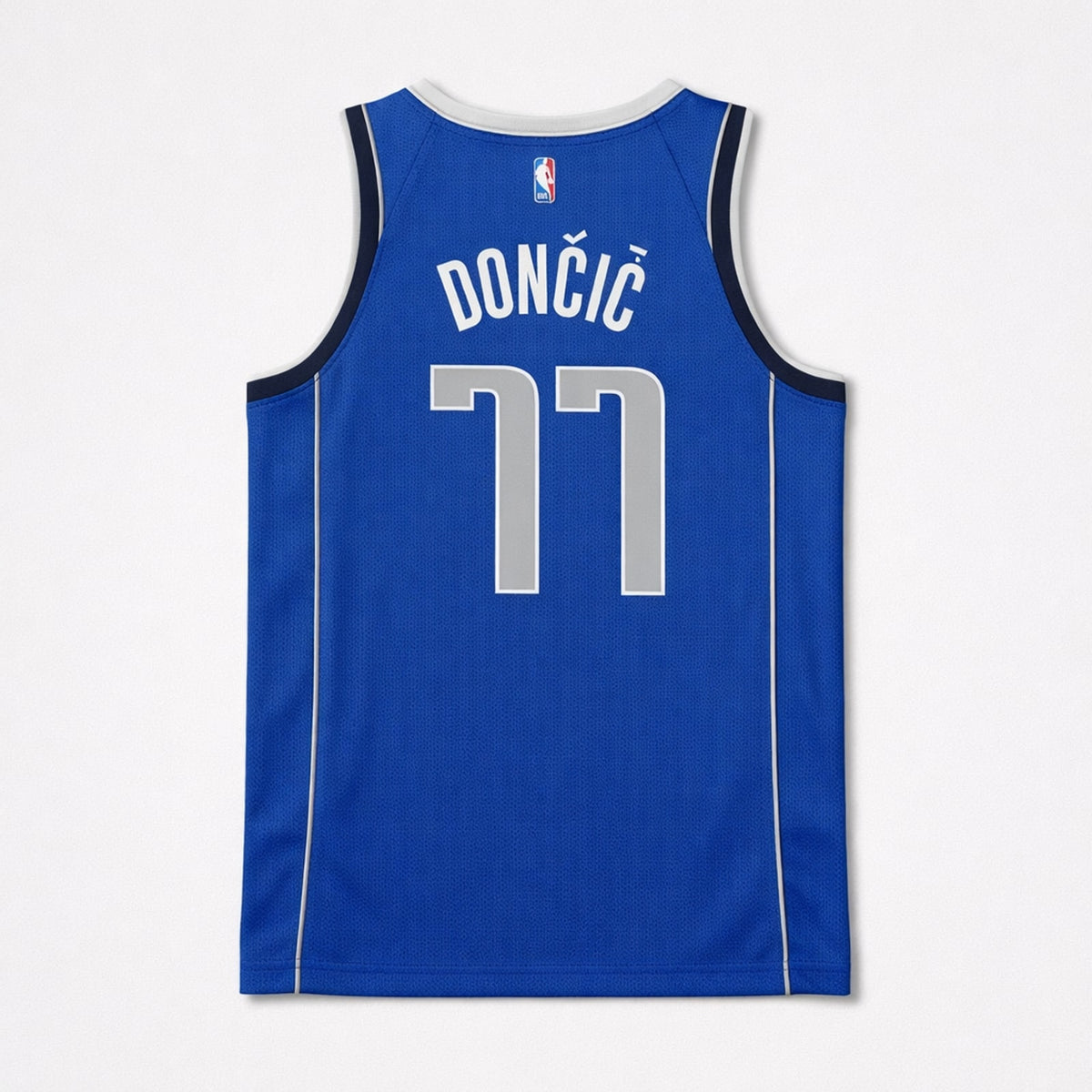 Dončić 77 Dallas Blue Basketball Jersey - 2