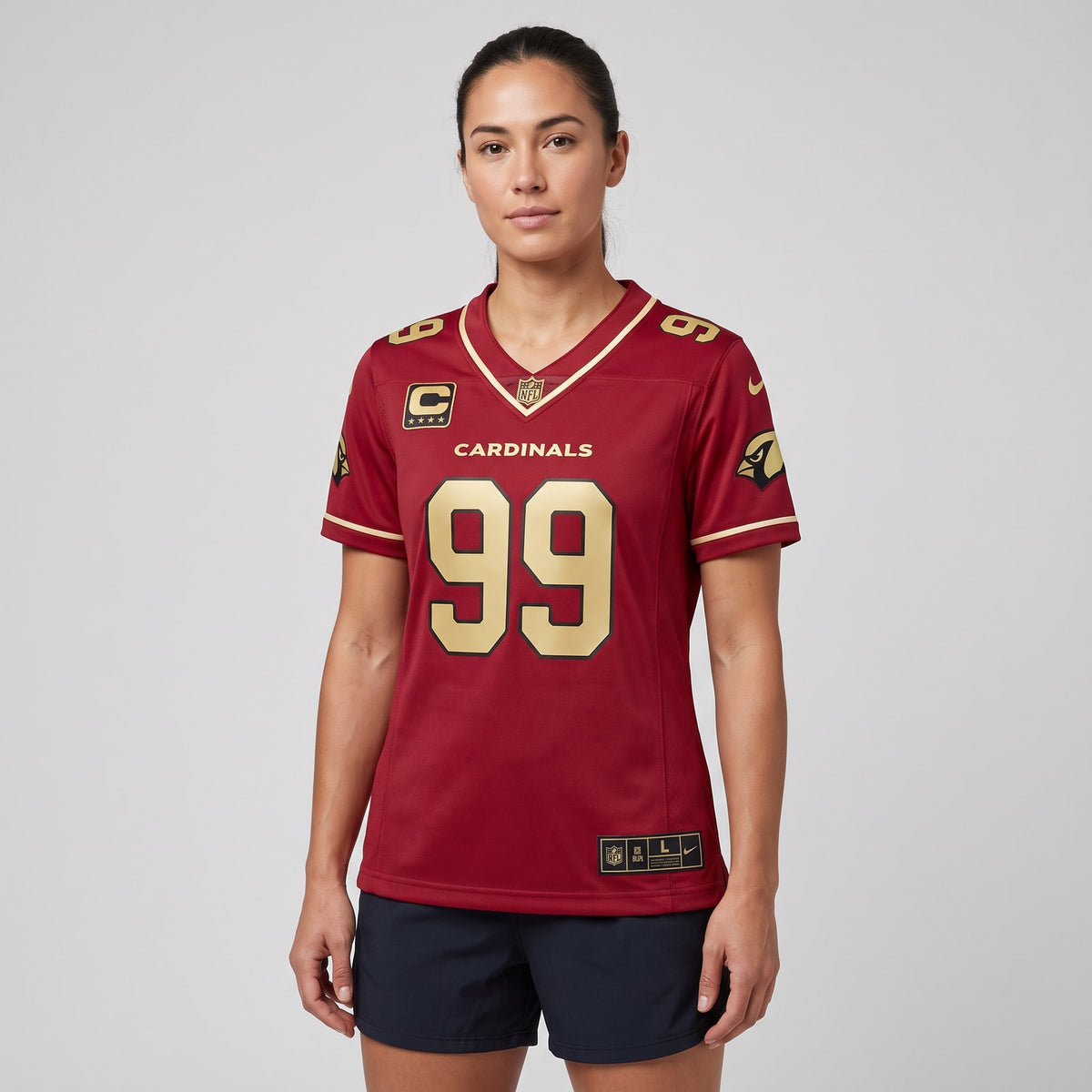 Watt 99 Cardinals Football Jersey - 7