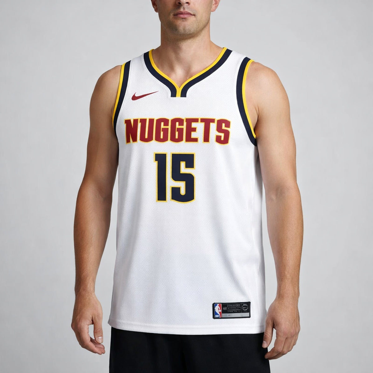 Jokić 15 Nuggets Basketball Jersey - 4