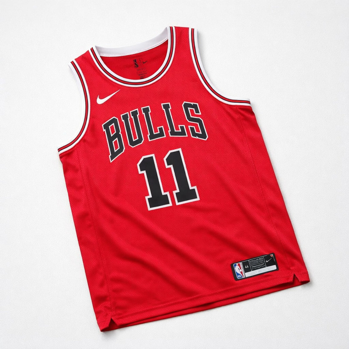 DeRozan 11 Bulls Basketball Jersey Red - 3