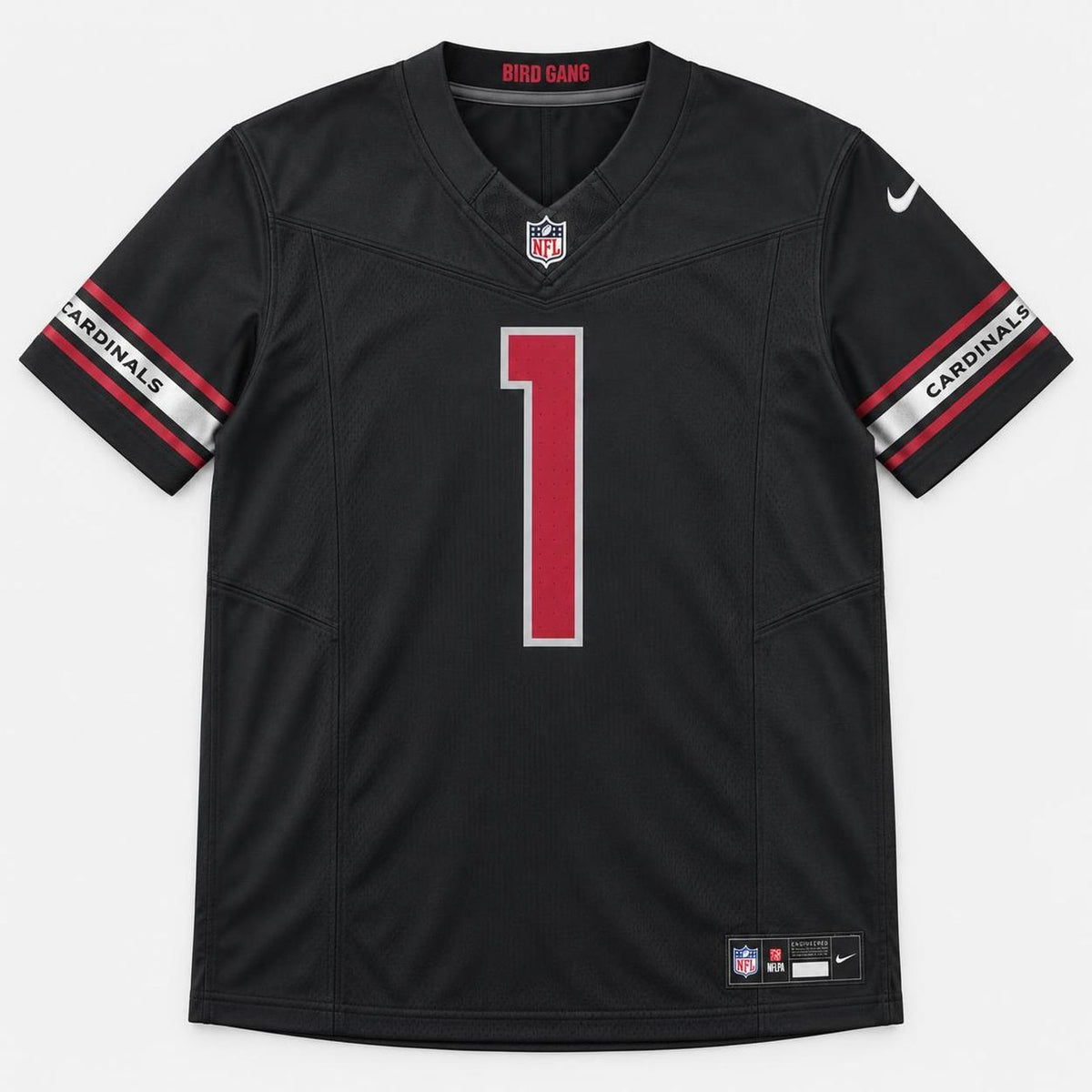 Murray 1 Black Football Jersey - 1
