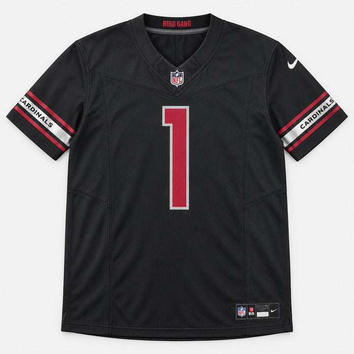 Murray 1 Black Football Jersey