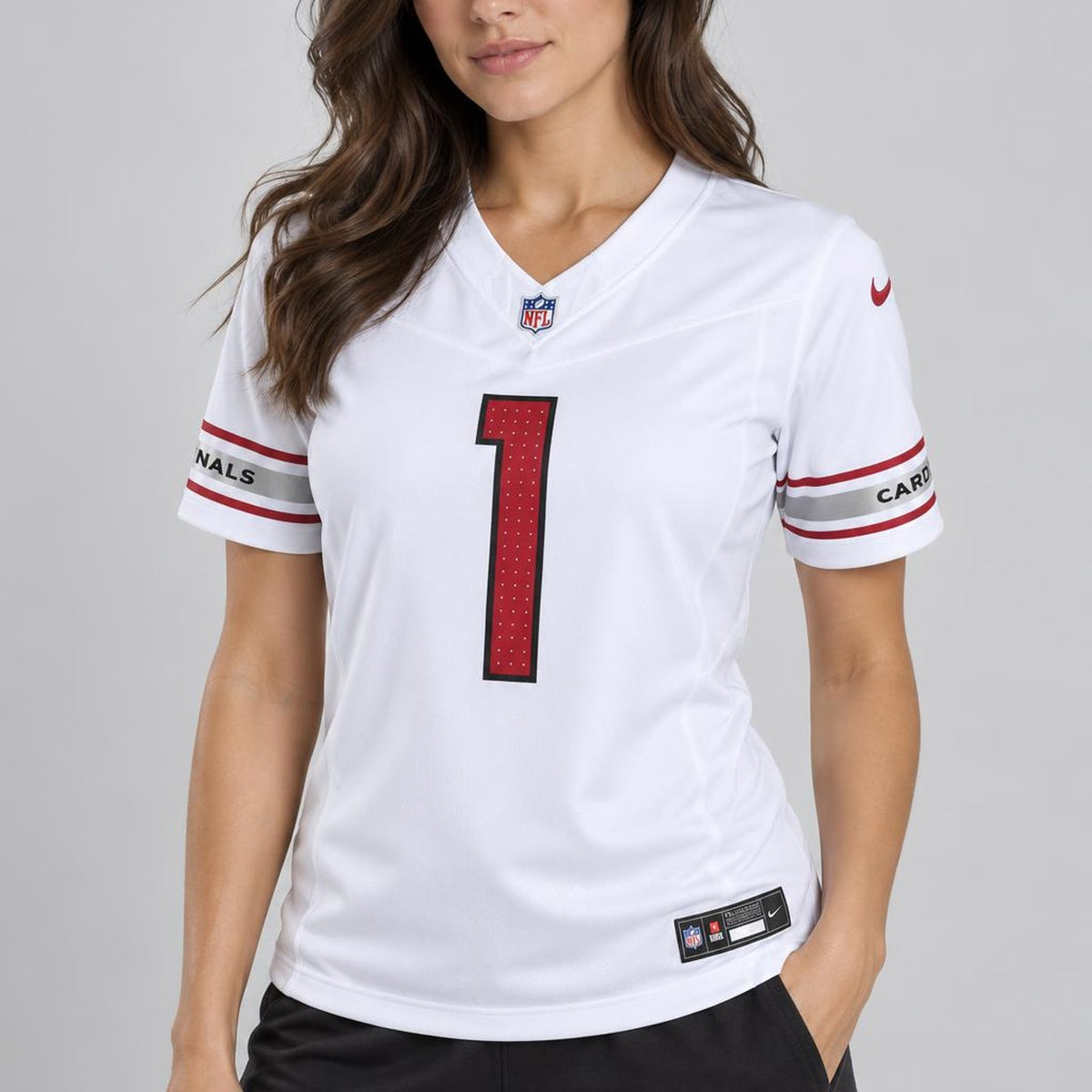 Murray 1 Arizona Cardinals White Football Jersey - 4