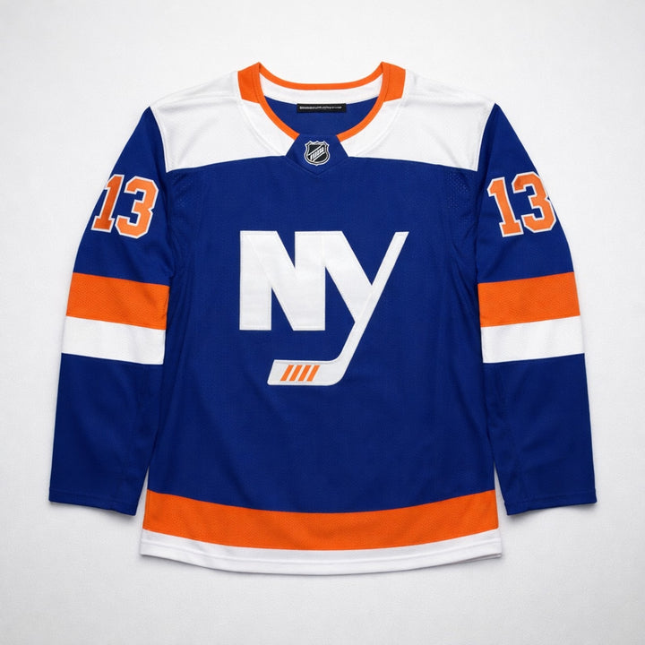 Barzal 13 New York Islanders Blue Hockey Jersey