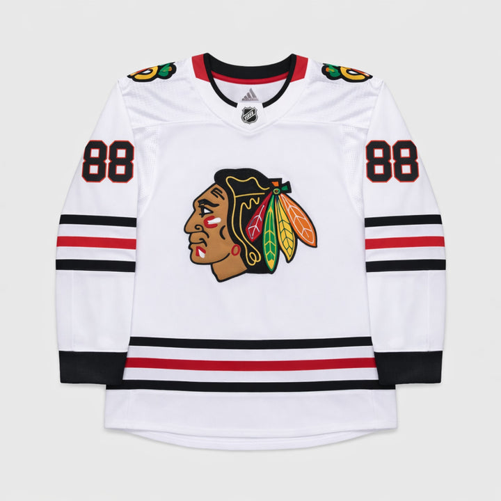 Kane 88 Chicago Hockey Jersey White