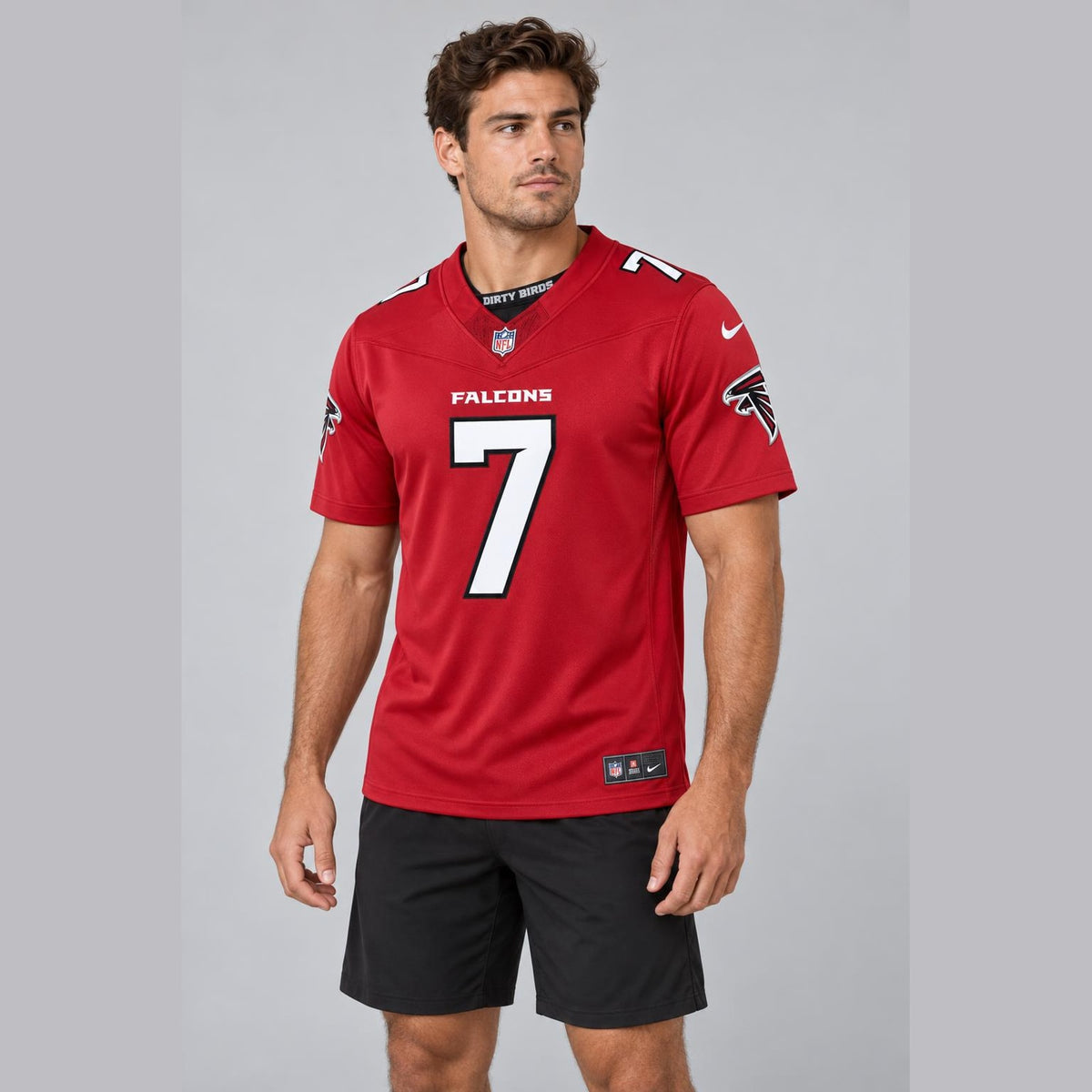 Robinson 7 Red Football Jersey - 3