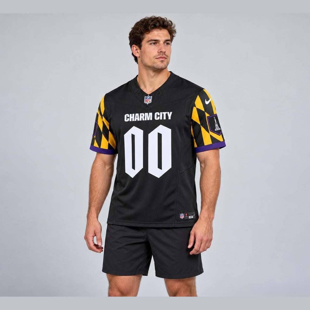 Charm City Football Jersey - Custom Name and Number - 6
