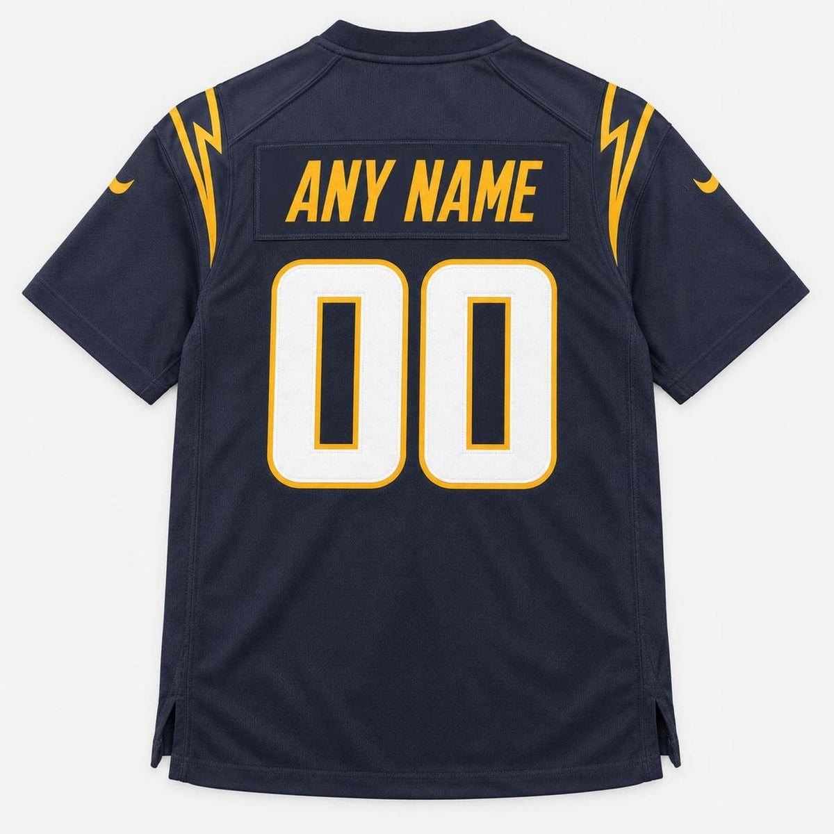 Navy Bolt Football Jersey – Custom Name and Number - 2