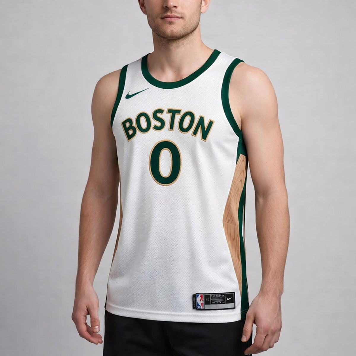Boston 0 Basketball Jersey - 4