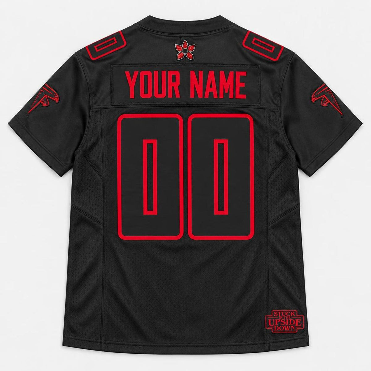 Atl 00 Black Football Jersey - 6