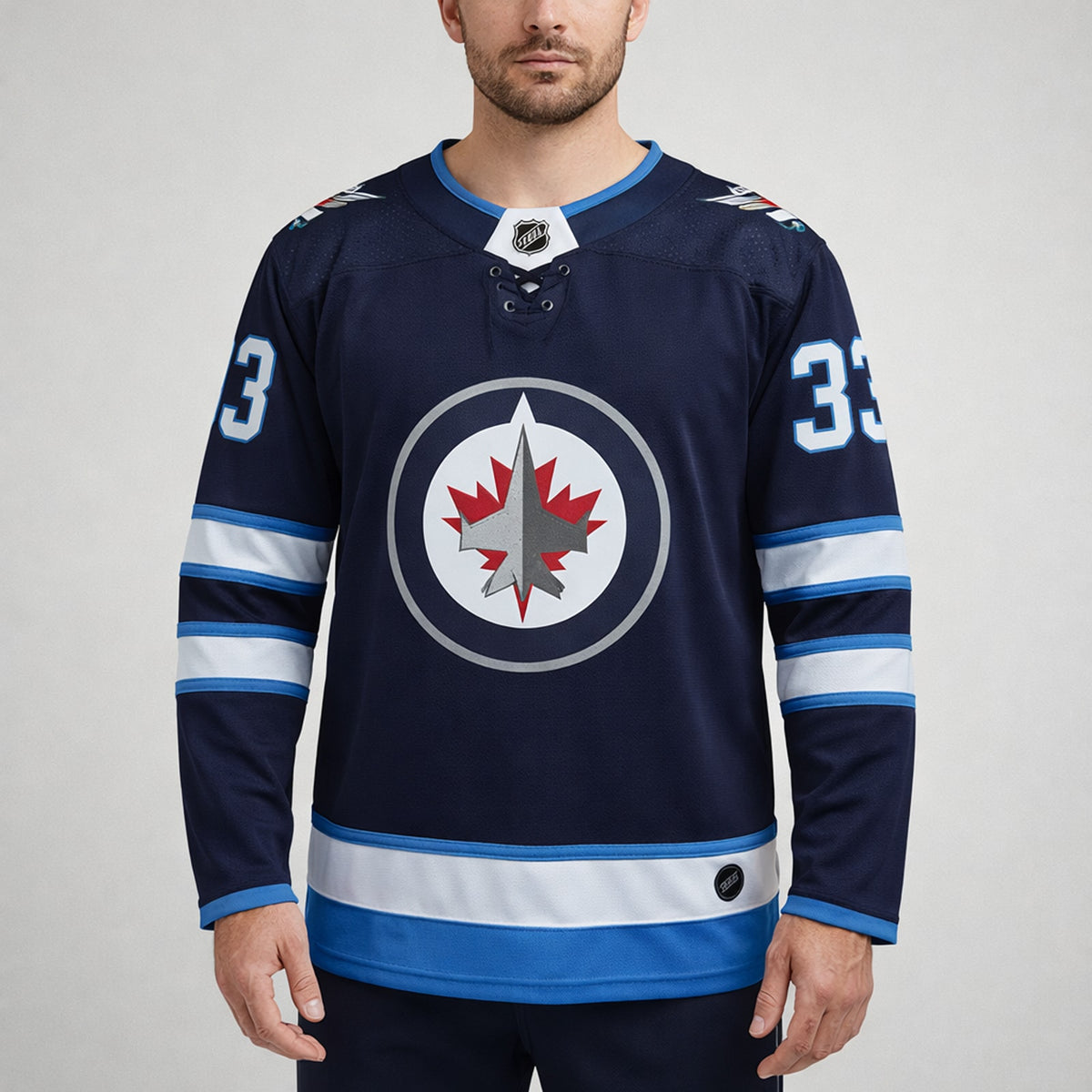 Byfuglien 33 Winnipeg Jets Hockey Jersey - 4