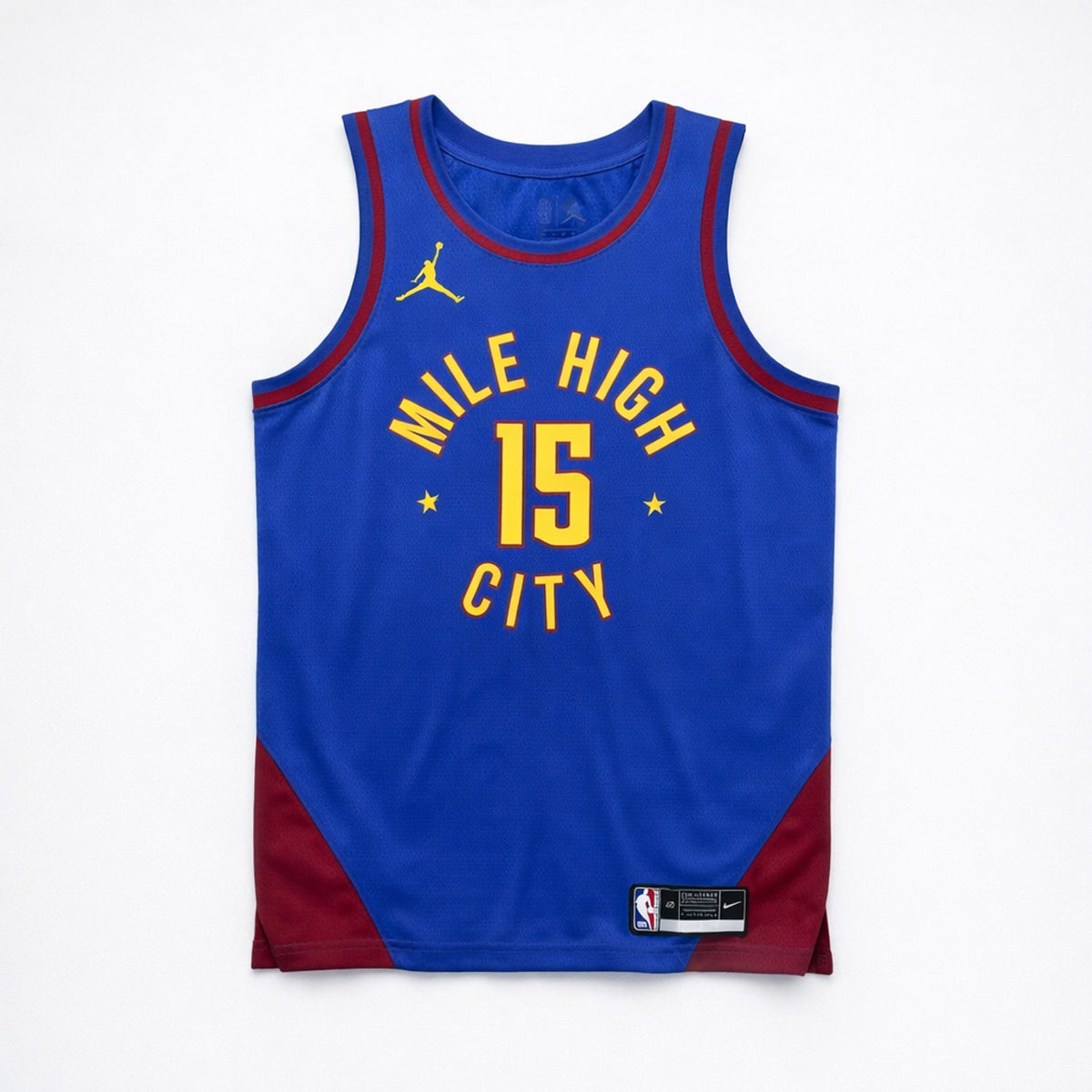 Jokić 15 Mile High City Basketball Jersey - 1