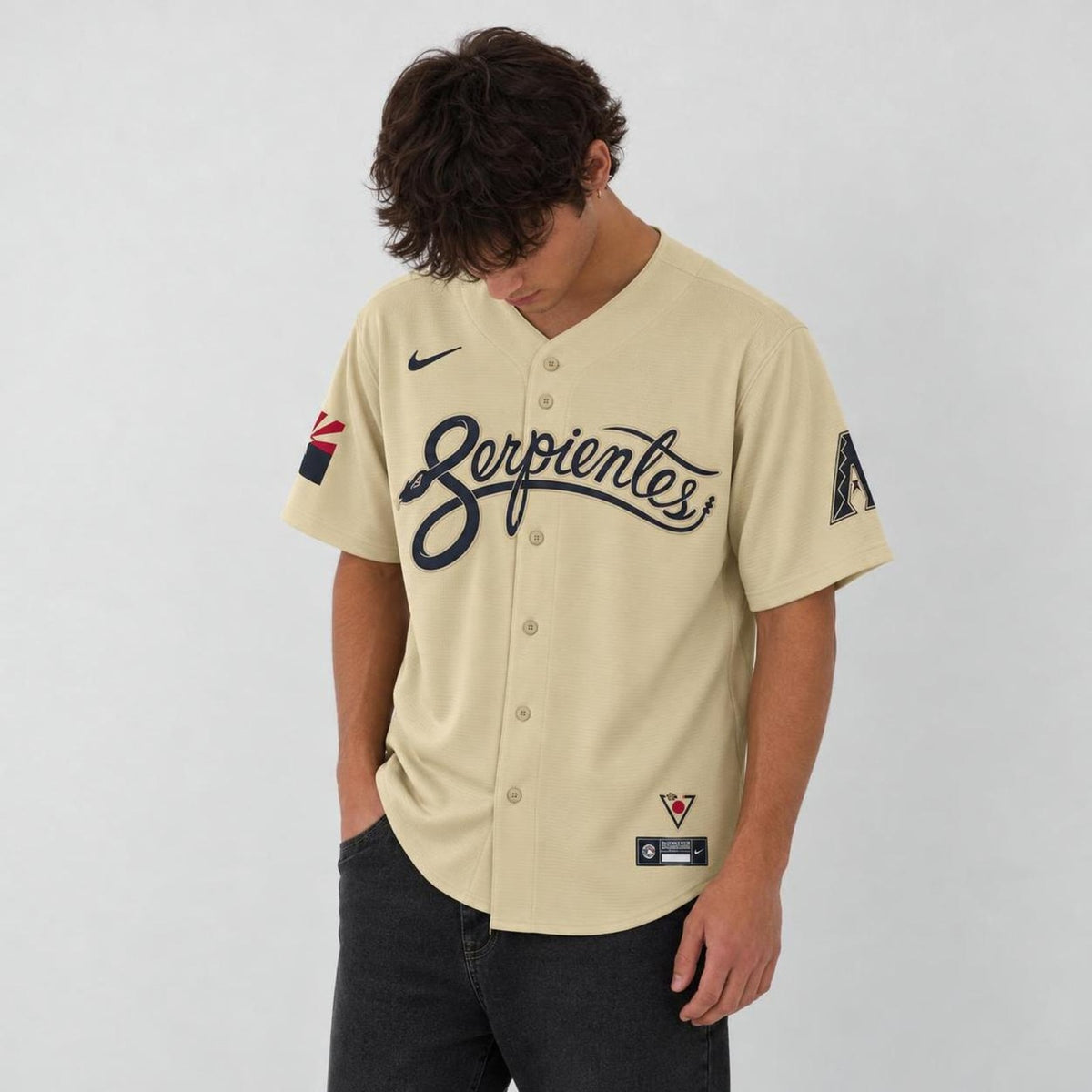 Peralta 6 Serpientes Baseball Jersey - 2