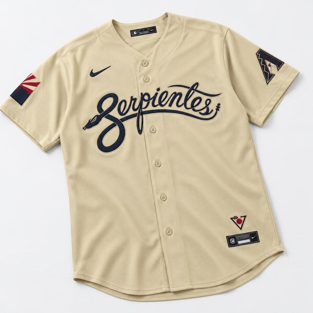 Peralta 6 Serpientes Baseball Jersey - 5