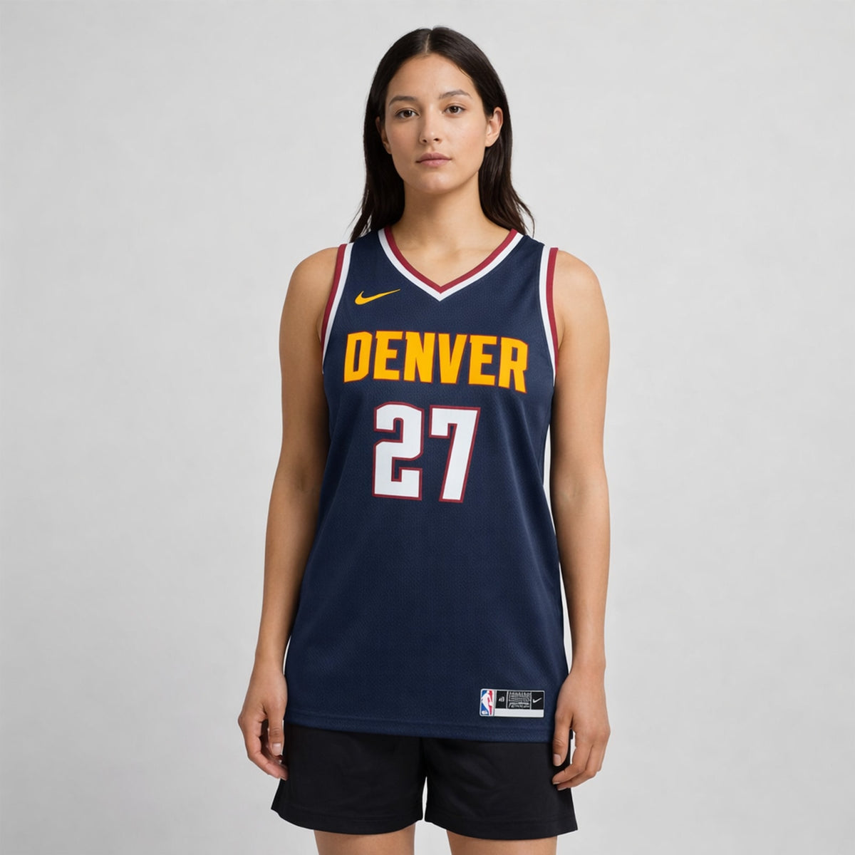 Murray 27 Denver Basketball Jersey - 5