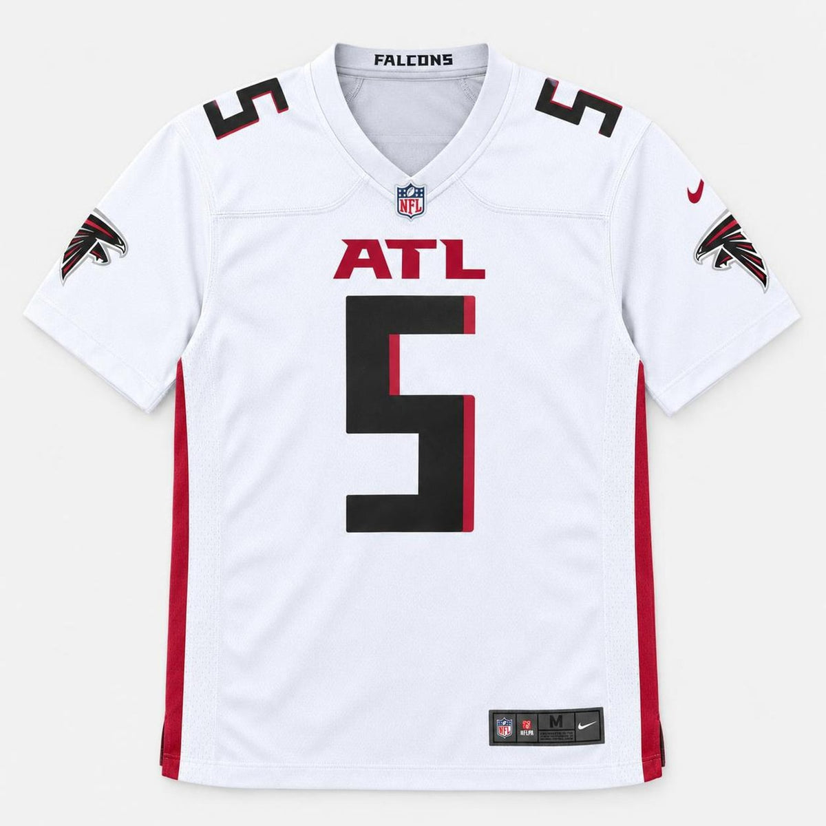 London 5 Atl White Football Jersey - 1