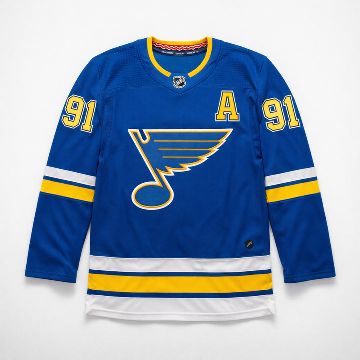 Tarasenko 91 Blues Hockey Jersey