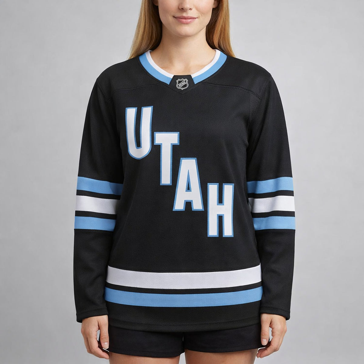 Utah Black Hockey Jersey - 5