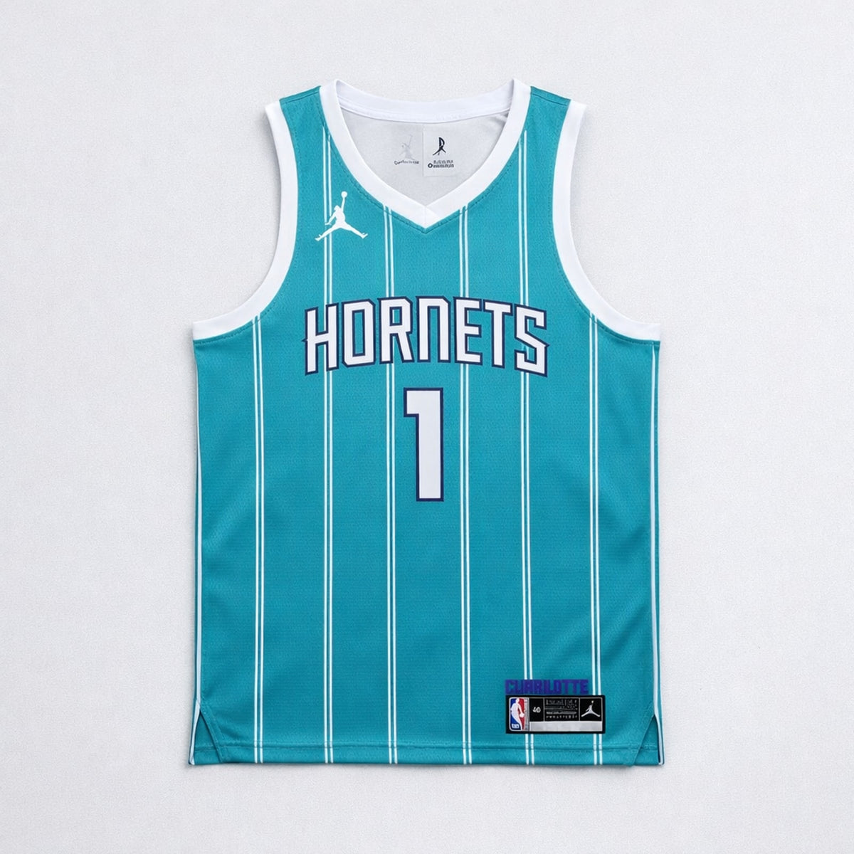Ball 1 Hornets Basketball Jersey - 1