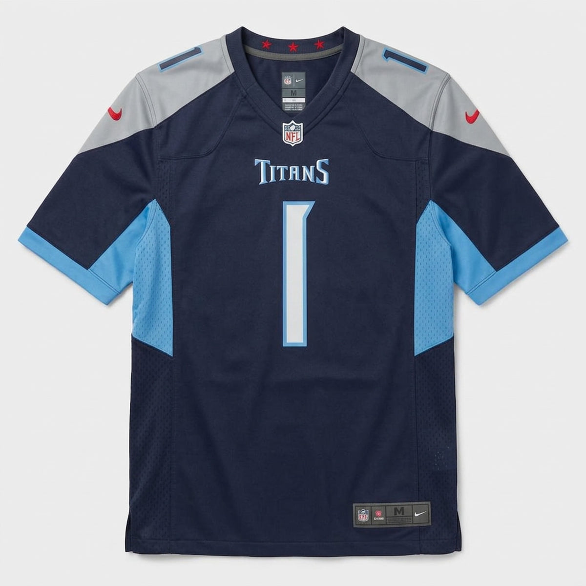Ward 1 Navy Football Jersey - 1