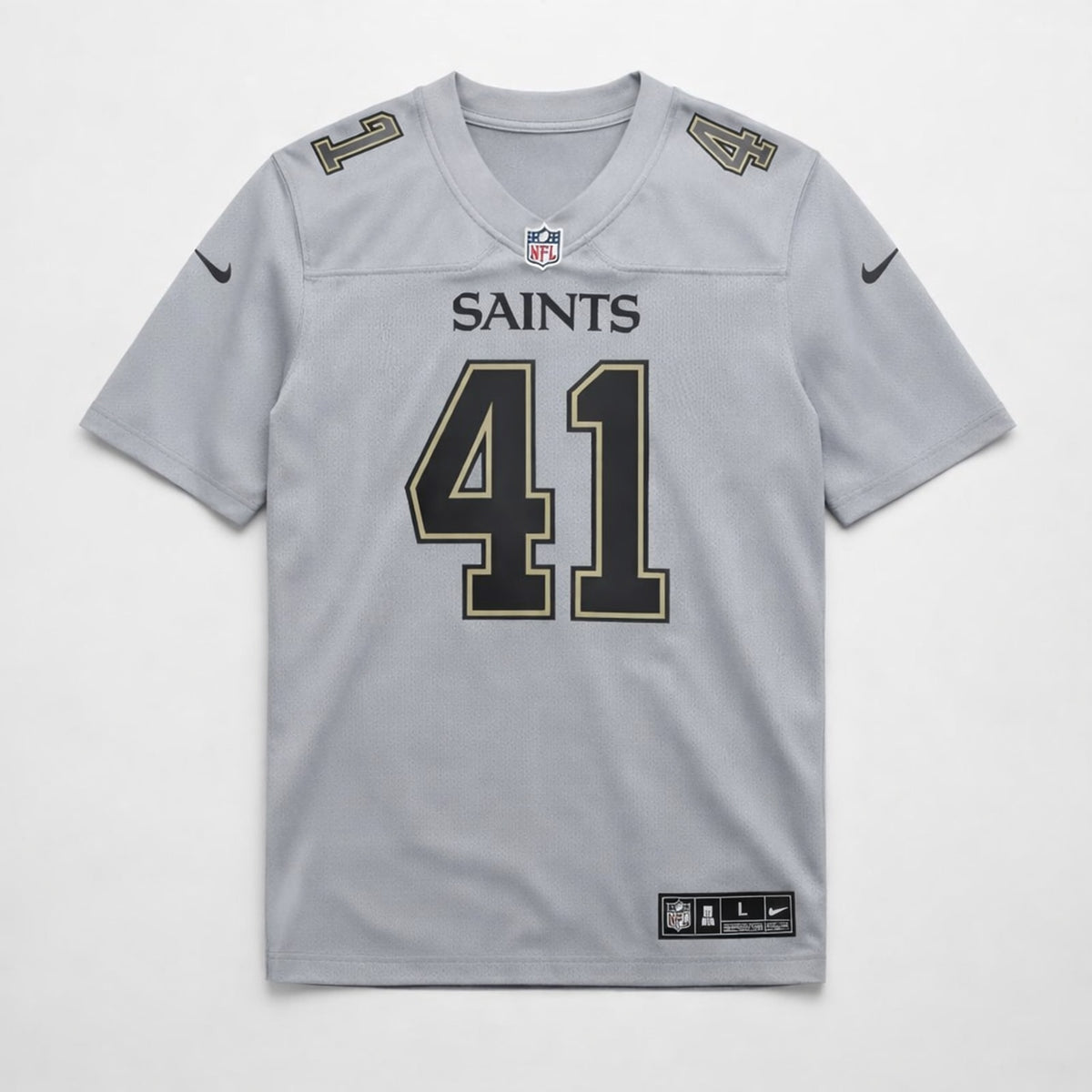 Kamara 41 Saints Football Jersey Gray - 1
