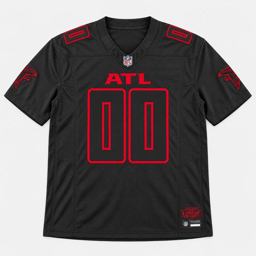 Atl 00 Black Football Jersey - 1