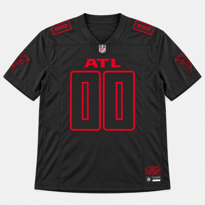 Atl 00 Black Football Jersey
