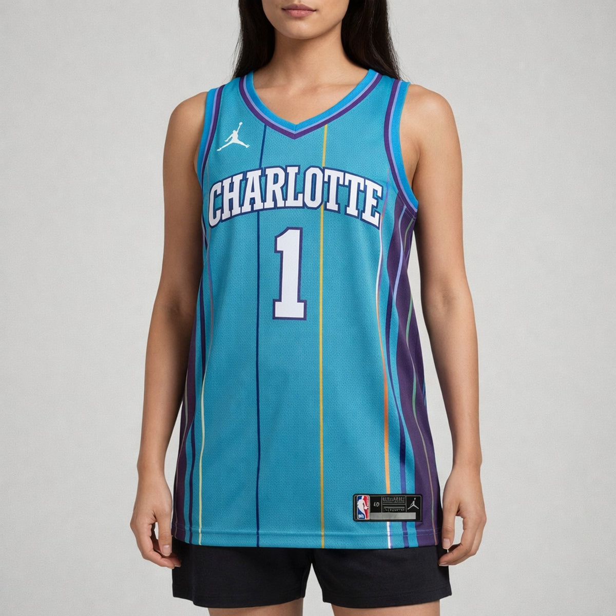 Ball 1 Charlotte Basketball Jersey - 5