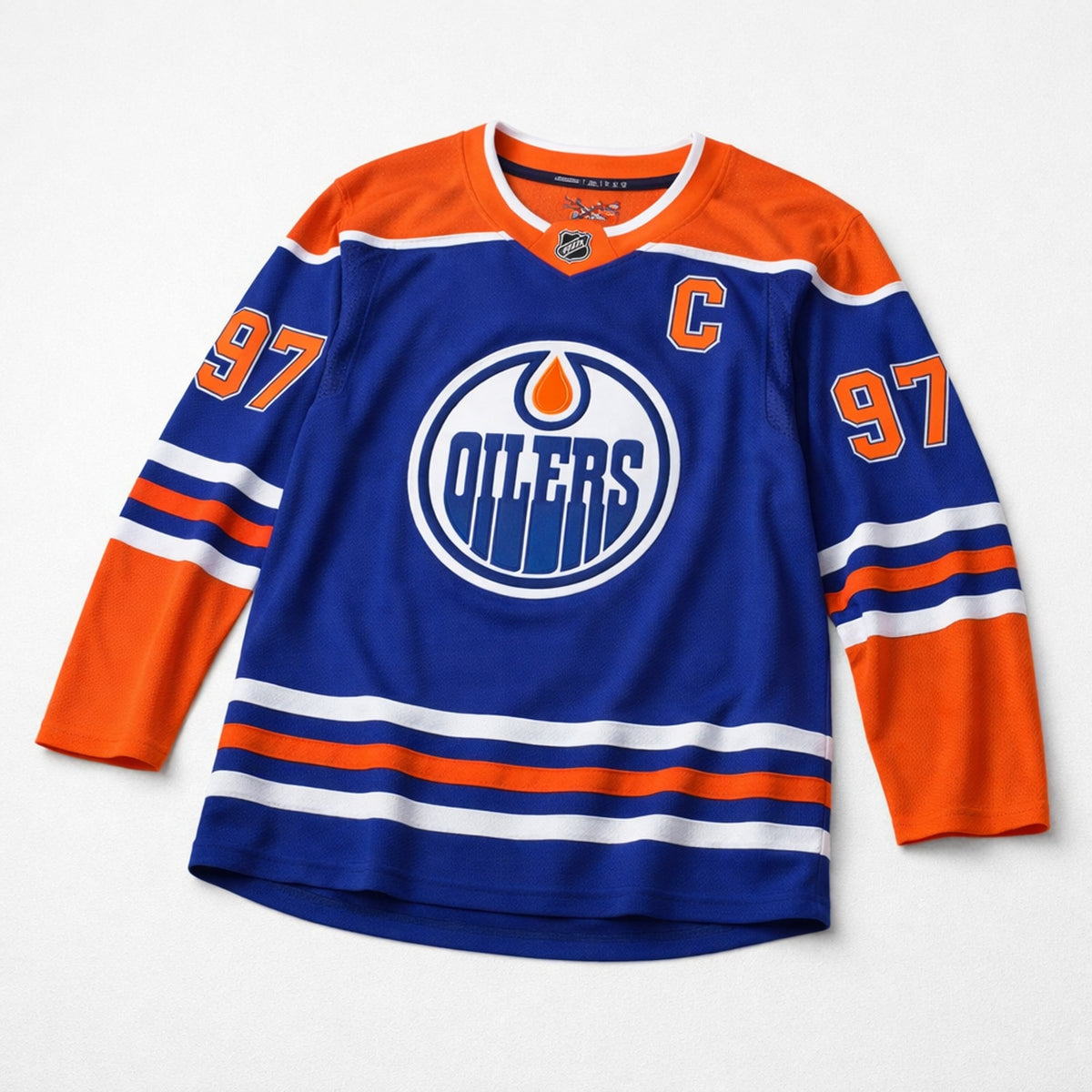 McDavid 97 Oilers Hockey Jersey - 3