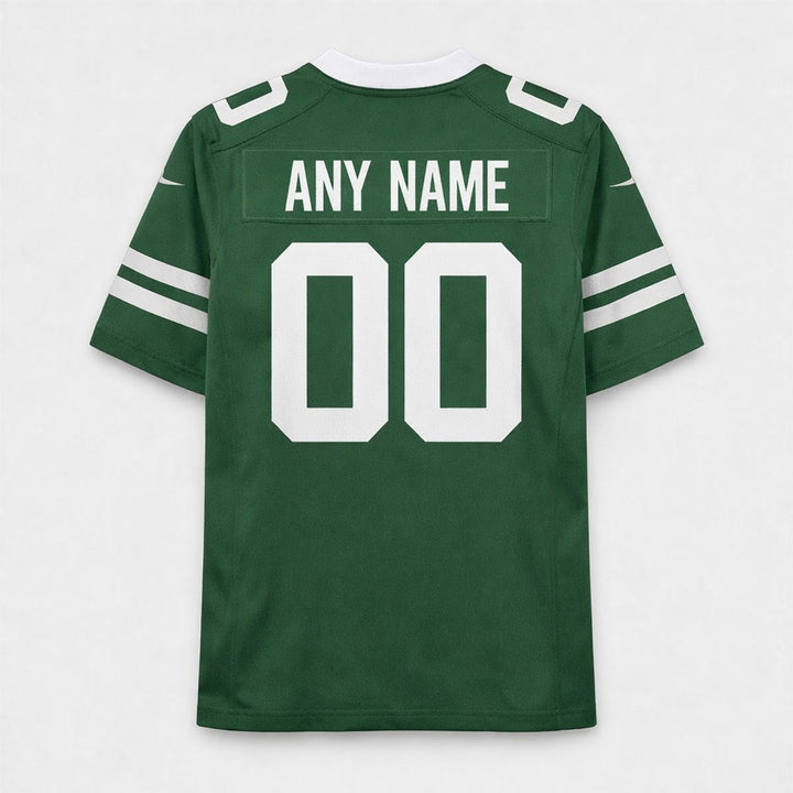 Green Varsity Football Jersey – Custom Name and Number