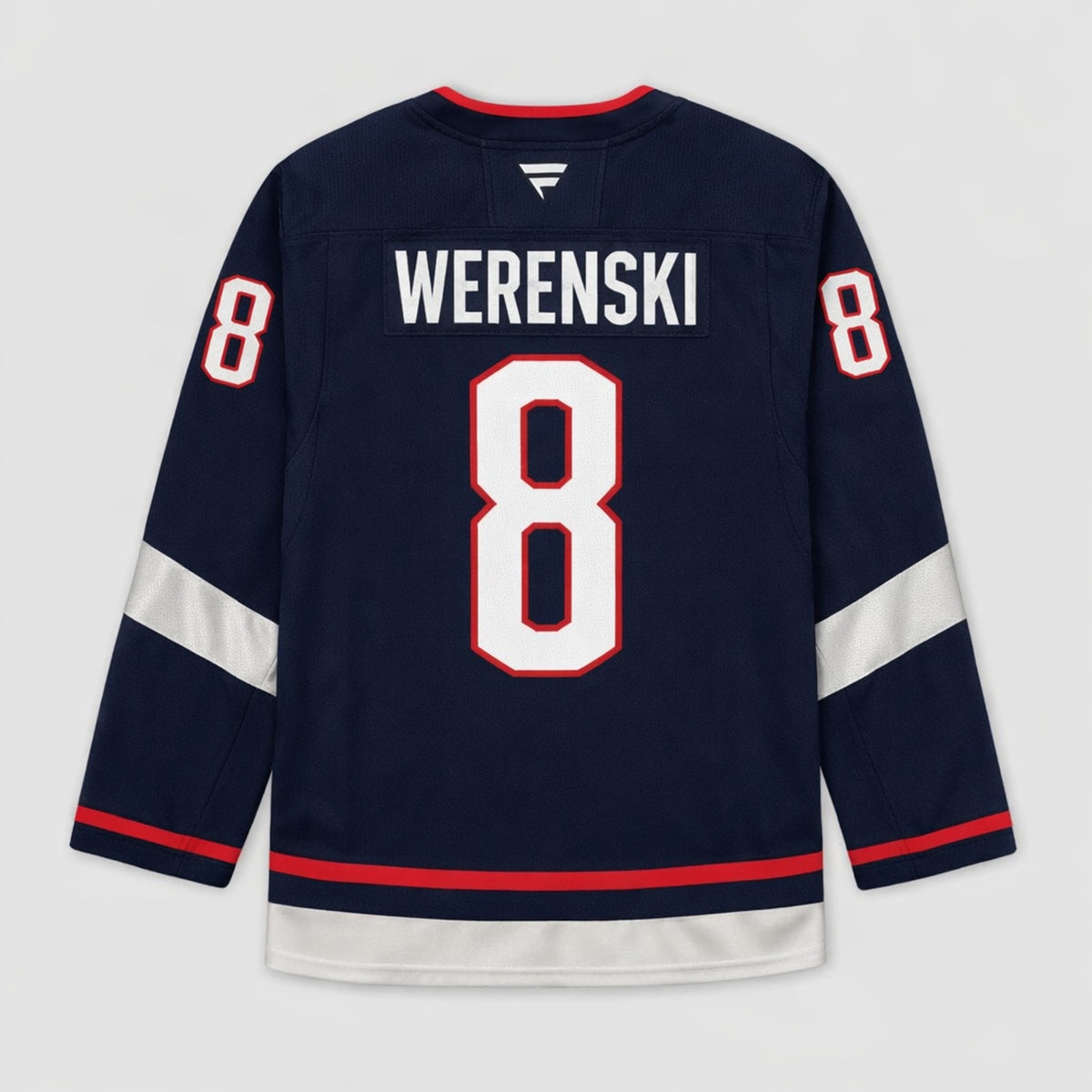 Werenski 8 Columbus Blue Jackets Hockey Jersey - 2