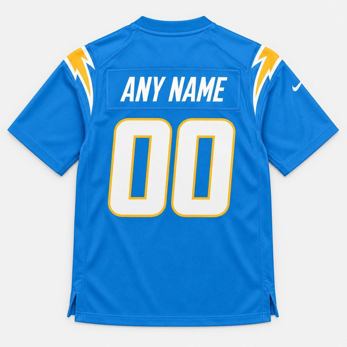 Powder Blue Bolt Football Jersey – Custom Name and Number - 2