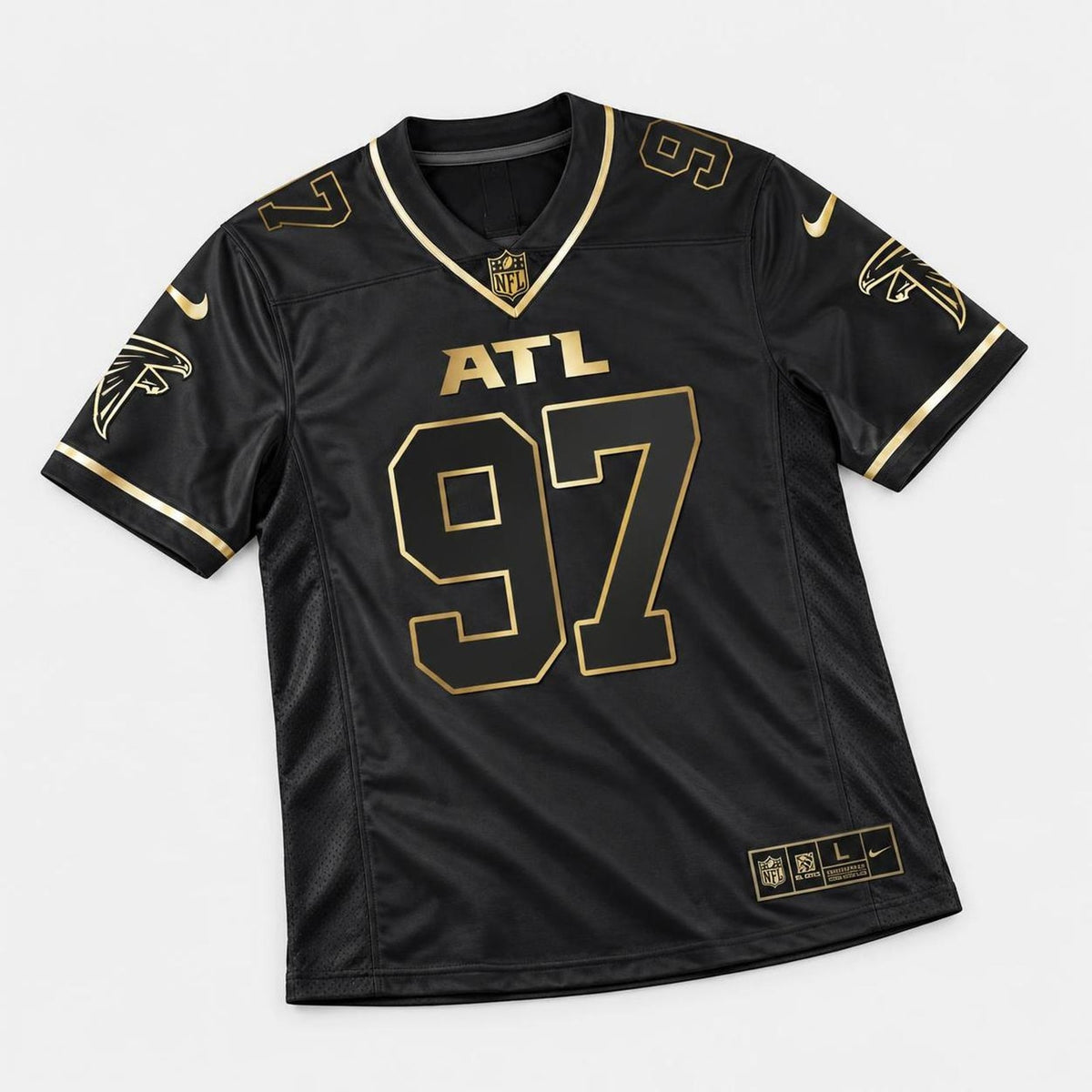 Jarrett 97 Atl Football Jersey - 7