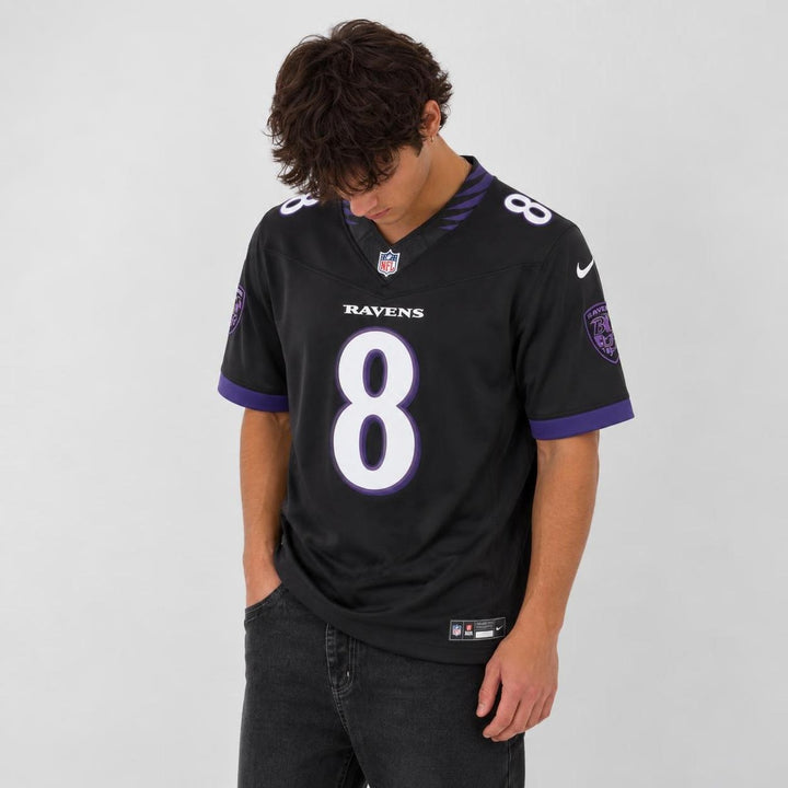 Jackson 8 Baltimore Football Jersey