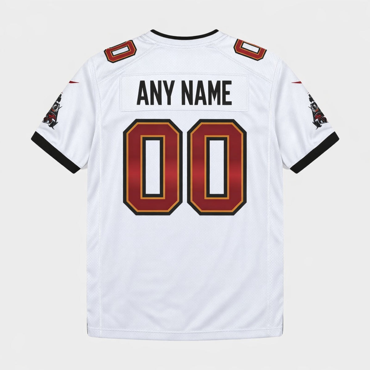 Tampa Bay White Football Jersey – Custom Name and Number - 2