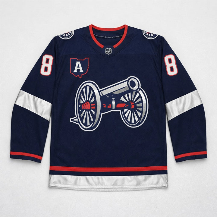 Werenski 8 Columbus Blue Jackets Hockey Jersey
