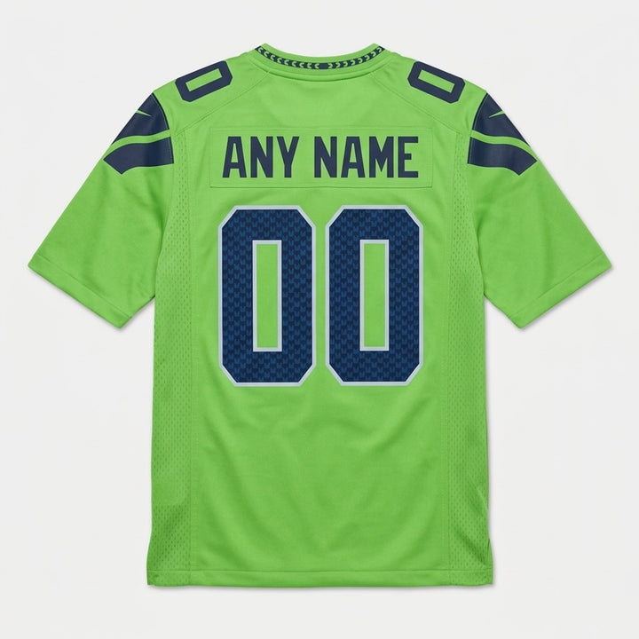 Neon Green Football Jersey – Custom Name and Number