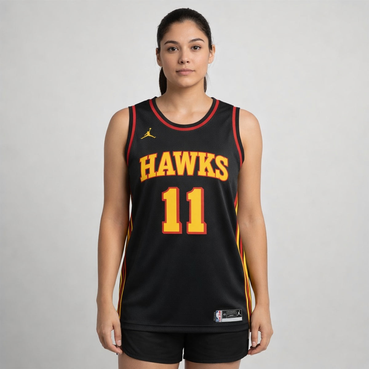 Young 11 Hawks Basketball Jersey - 5