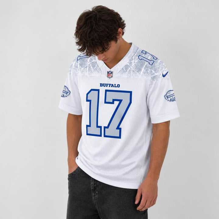 Kelly 12 Buffalo Frost Football Jersey